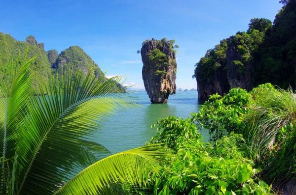 photograph taken from James Bond Island