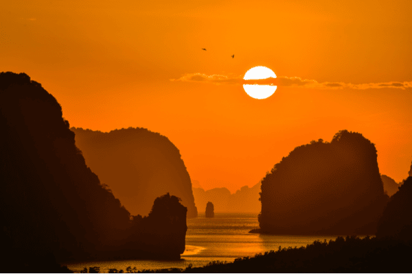 phang nga bay on a boat tour