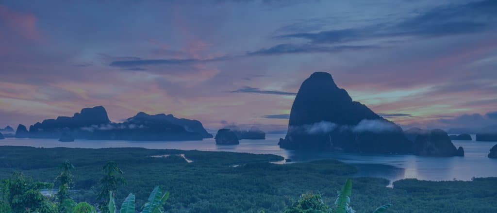 Phang Nga Bay Sunset